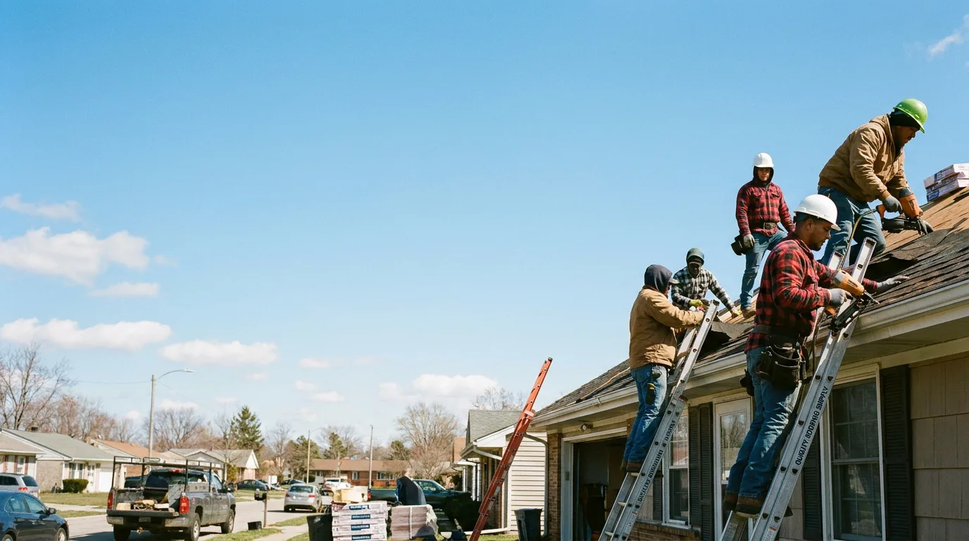 Roofing in Benson, IL near me
